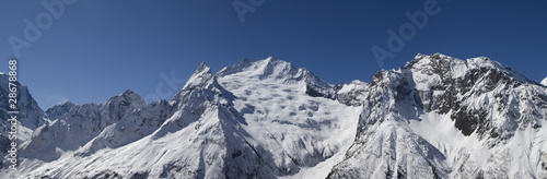 Caucasus Mountains. Panorama © BSANI
