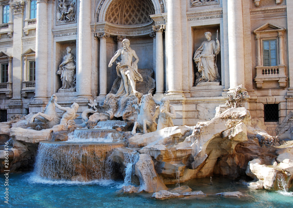 Fontana (Fountain) di Trevi in Roma (Rome)