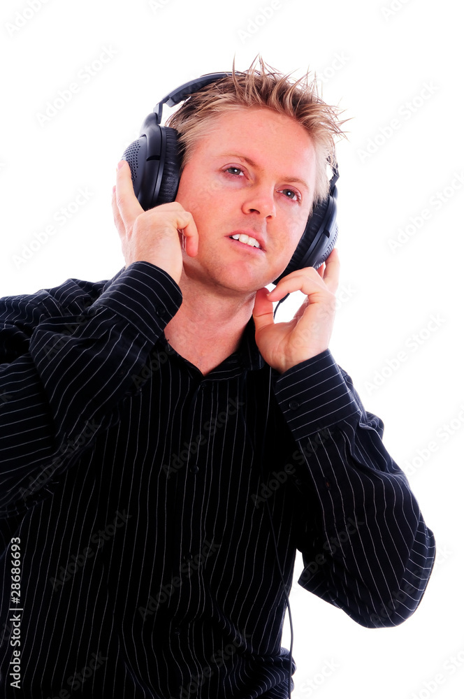 Junger attraktiver Mann