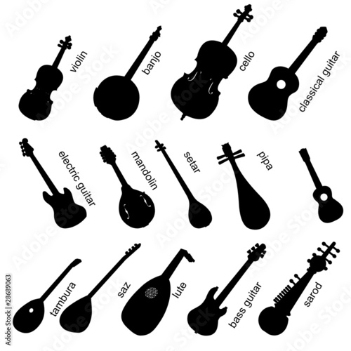 Musical Instruments Set No.1.