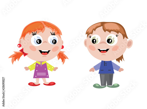 Boy and girl