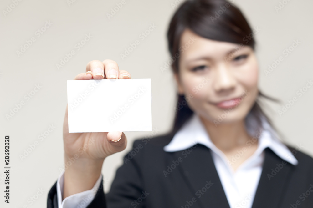 a portrait of young business woman a portrait of young business woman