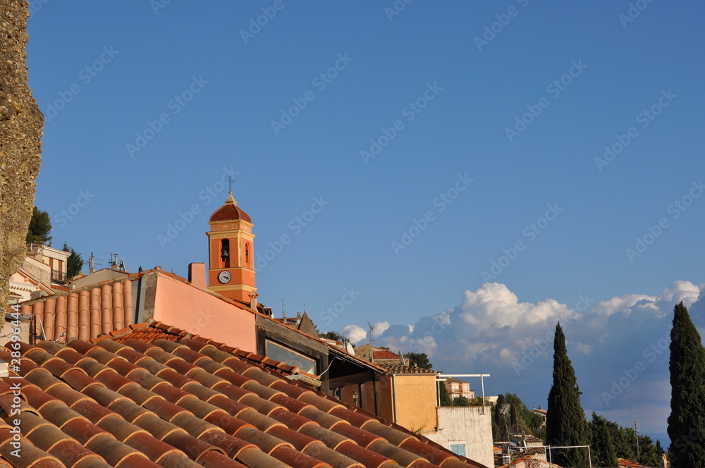 Dächer über Roquebrune