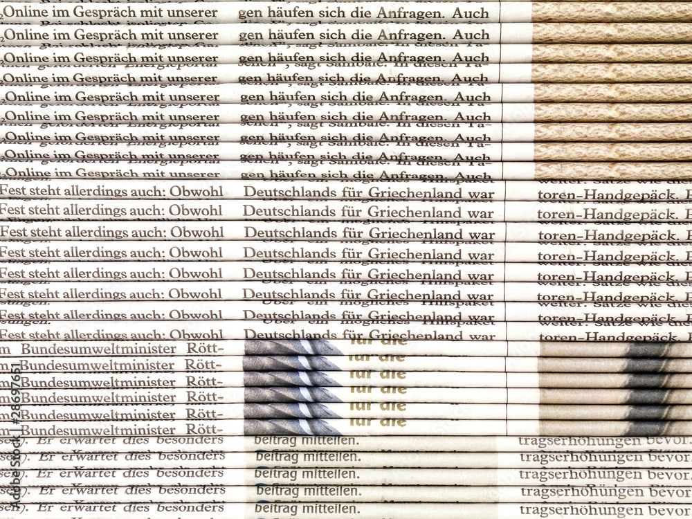 Obraz premium Zeitungen