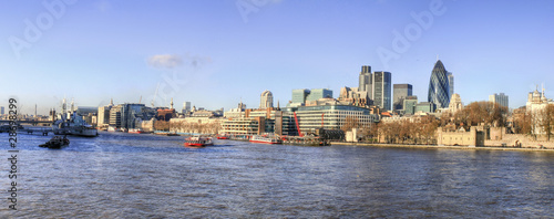London - River Thames and Skyline #28698299