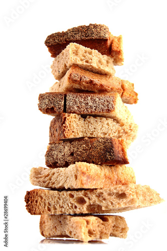 Slika na platnu a few rusk on each other