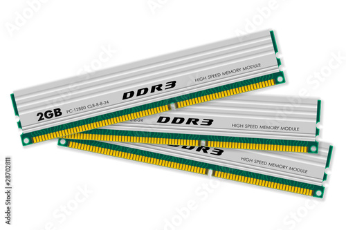DDR3 memory modules photo