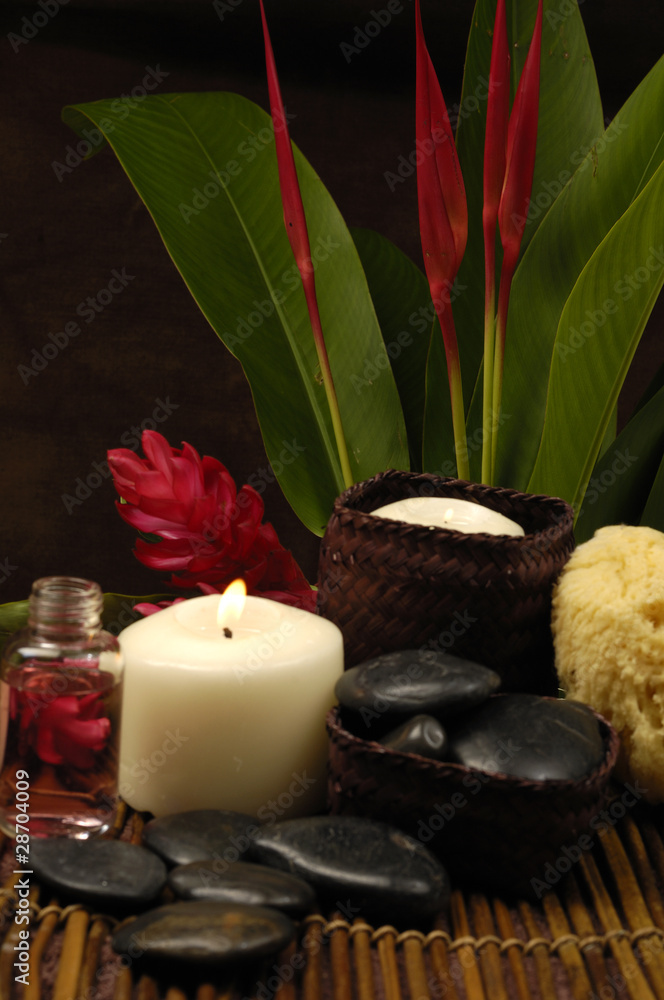 relaxation and body treatment background