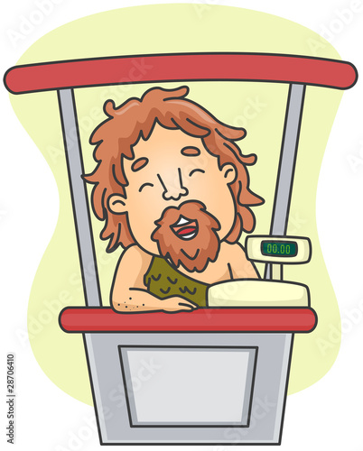 Caveman Cashier