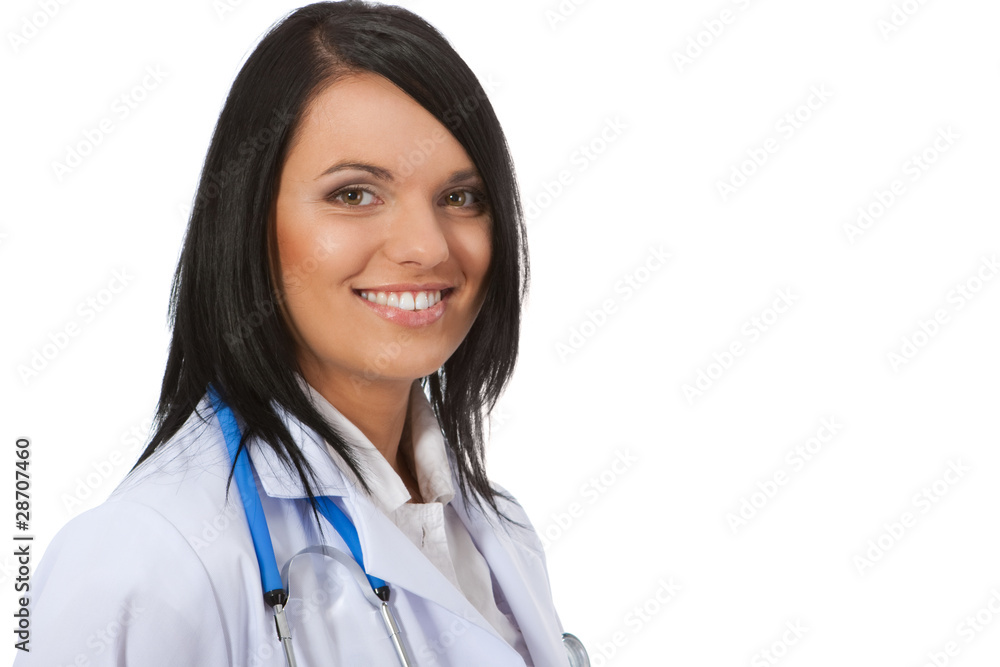 Smiling female doctor Smiling female doctor