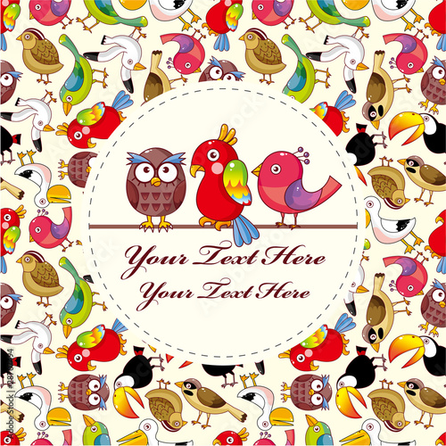 bird card