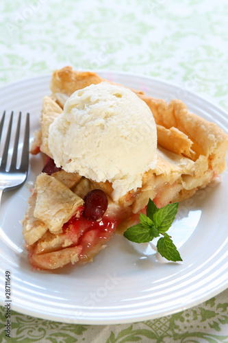 Apple Cranberry Tart photo