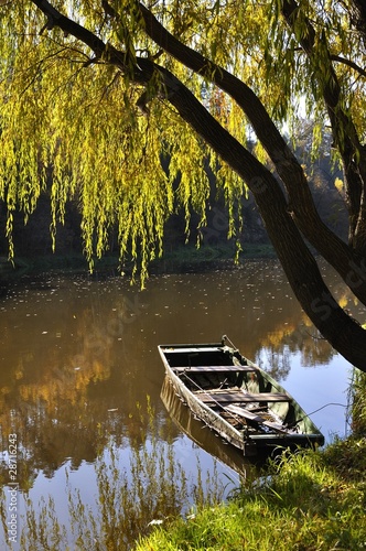 Wooden boat photo