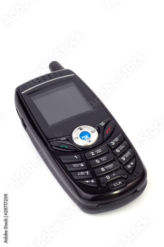 Wallpaper Mural Mobile phone isolated on white background. Torontodigital.ca