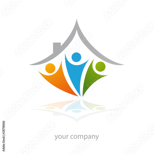 logo entreprise, association, famille