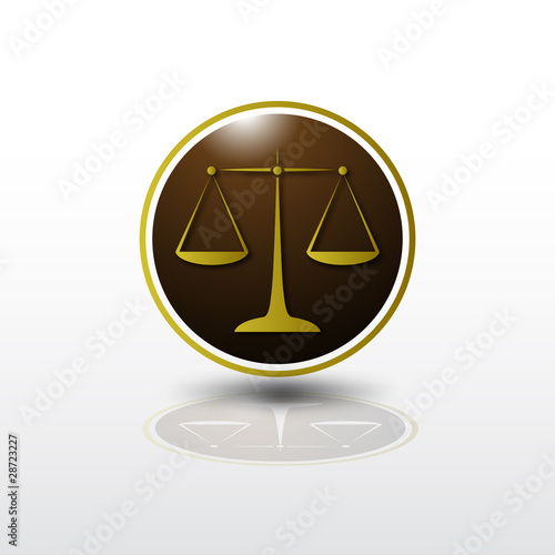 logo entreprise, justice