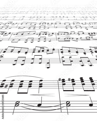 Music Notes Texture