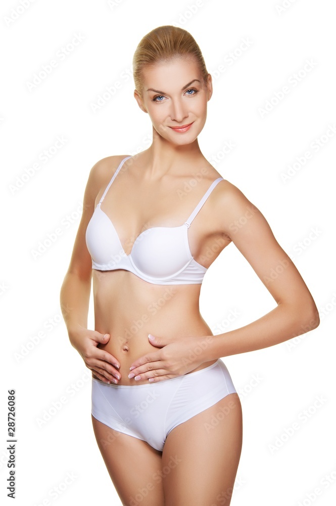 Beautiful blond woman with perfect body Beautiful blond woman with perfect body