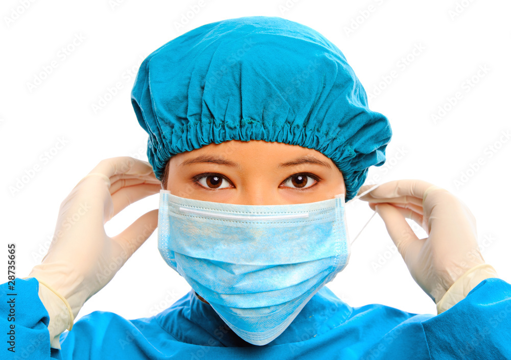 Close up of medical professional Close up of medical professional