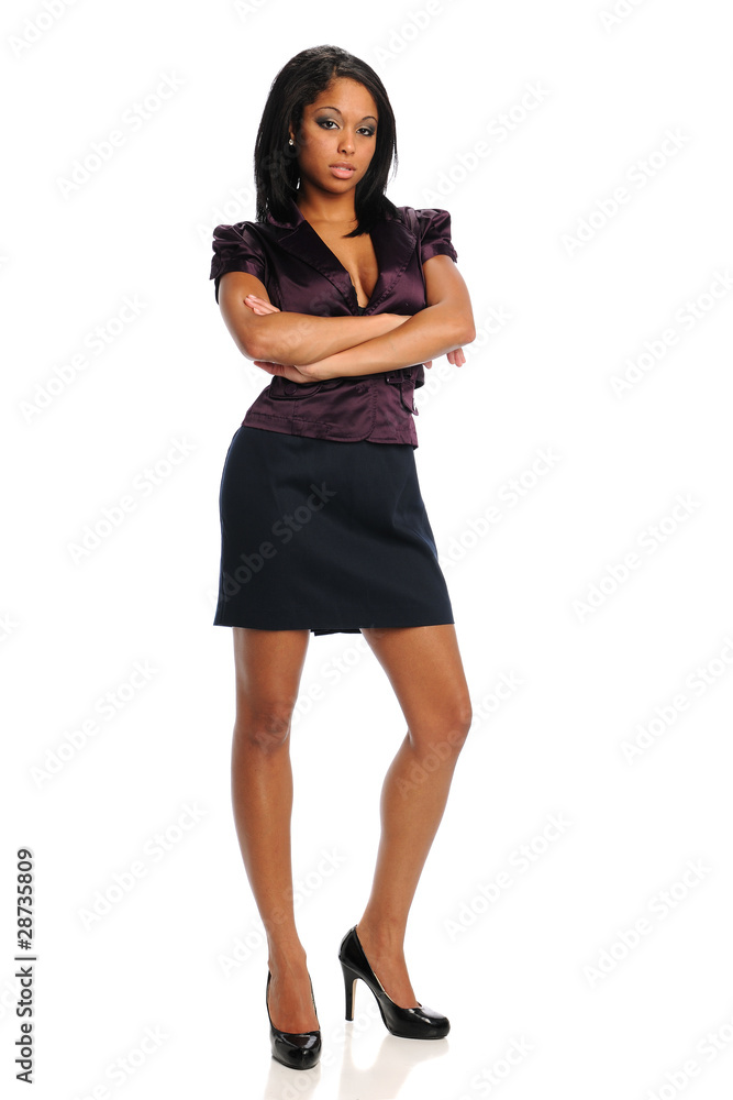 Young Black Businesswoman Young Black Businesswoman