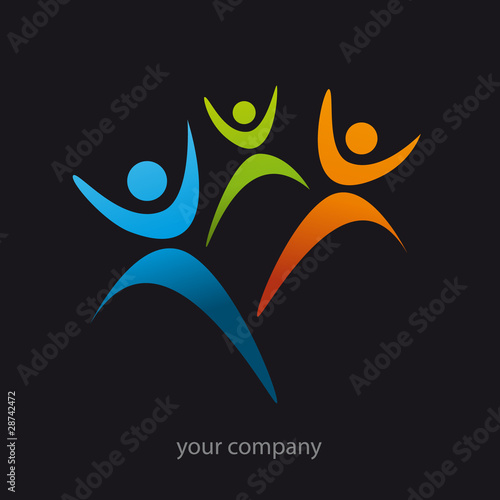 logo, association, famille