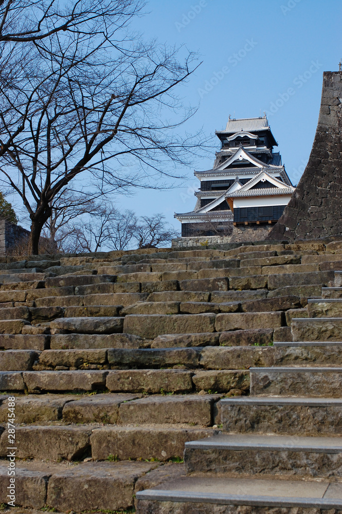 Kumamoto castle, Japan
