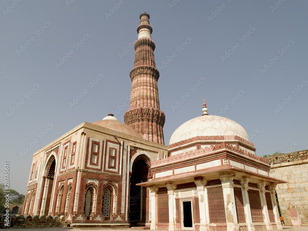 Asia India New Delhi Qutab Minaret