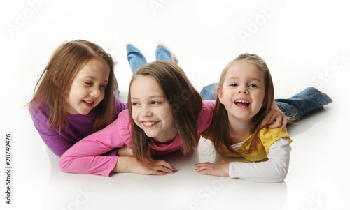 Sisters having fun
