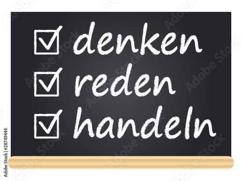 denken, reden, handeln