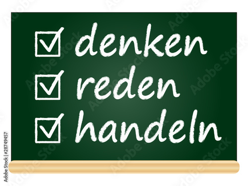 denken, reden, handeln
