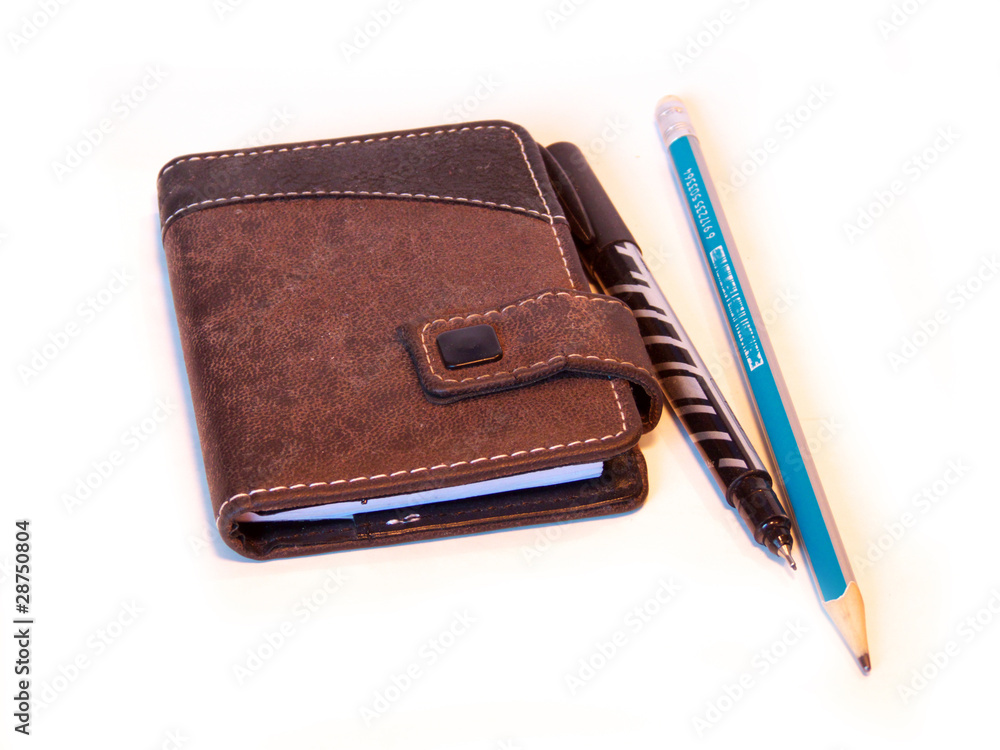 notebook with pen and pencil notebook with pen and pencil
