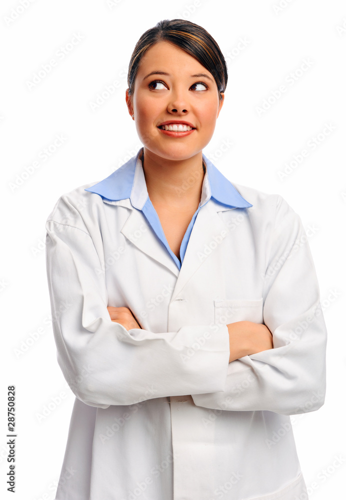 Medical doctor isolated in studio Medical doctor isolated in studio
