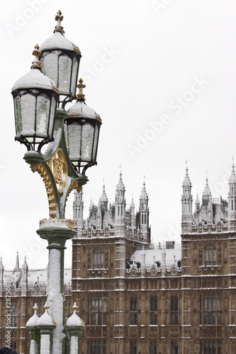 Lamp near Big Ben