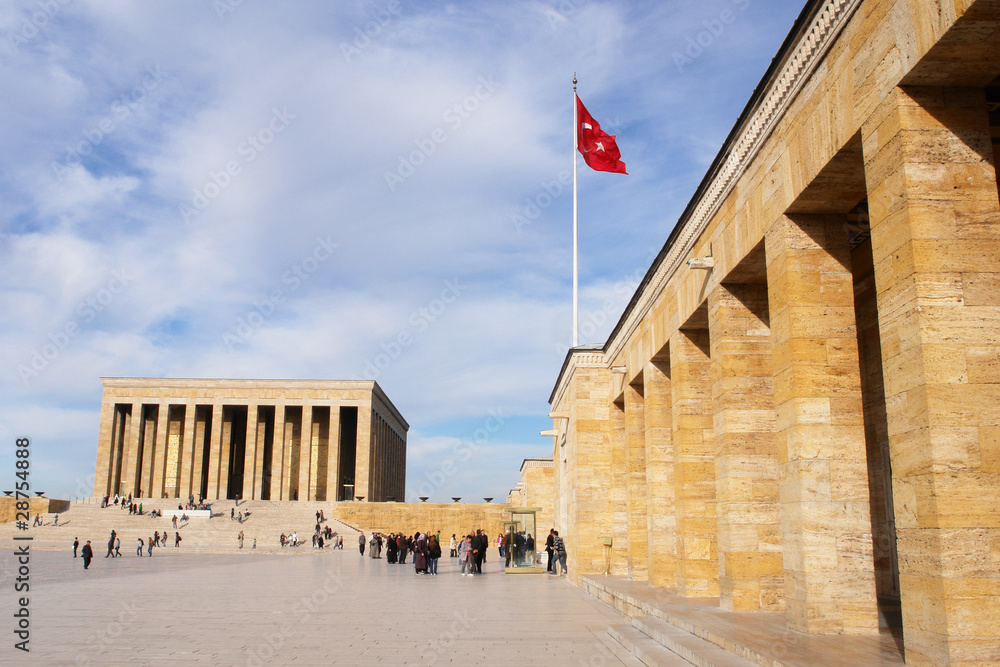 Ankara, Turkey - Anitkabir - Mausoleum of Ataturk Stock Photo | Adobe Stock