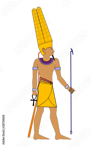 WEB ART DESIGN AMON RA STANDING EGYPT ANTICS 020