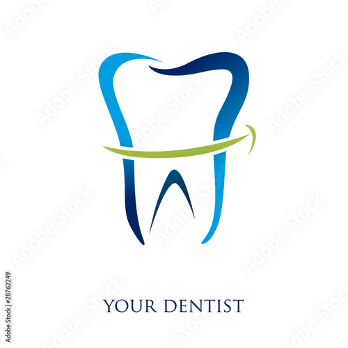 logo dentiste, dent