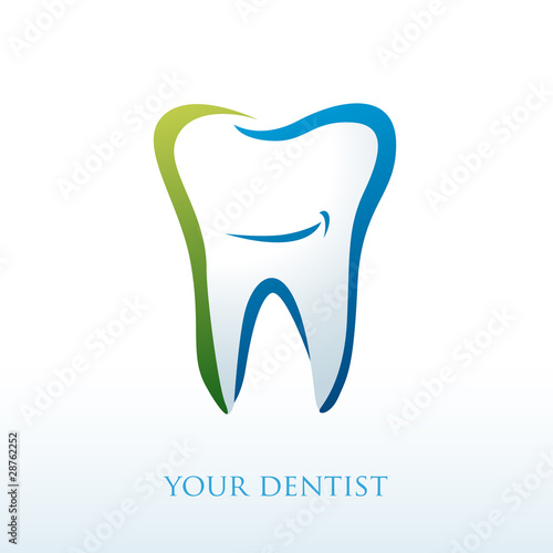 logo dentiste, dent