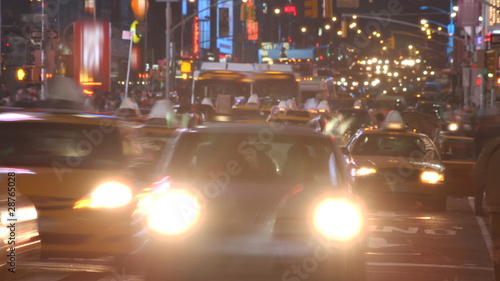 Night Street Time Lapse