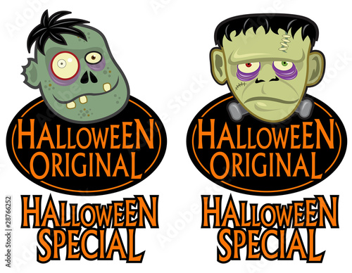 Halloween Original / Special  Character Seals