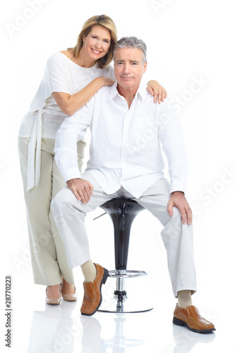 Elderly couple