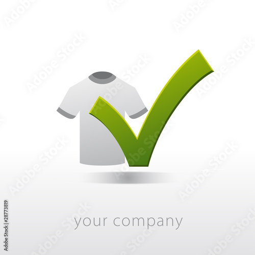 logo entreprise, textile, t-shirt