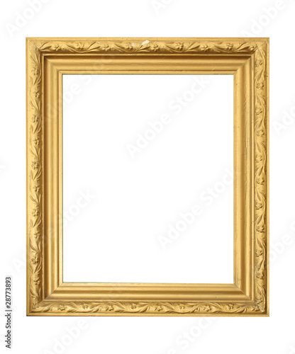 antique frame isolated