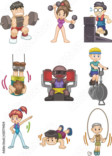 cartoon Gym icon