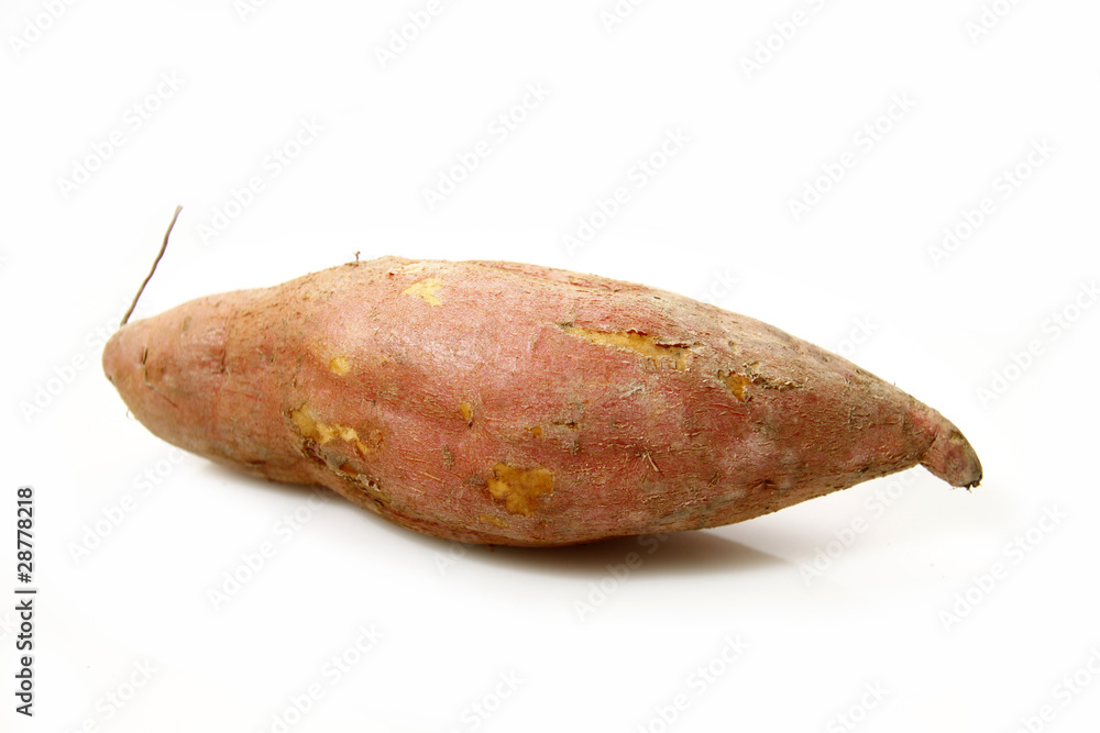Sweet potato isolated on white background Sweet potato isolated on white background