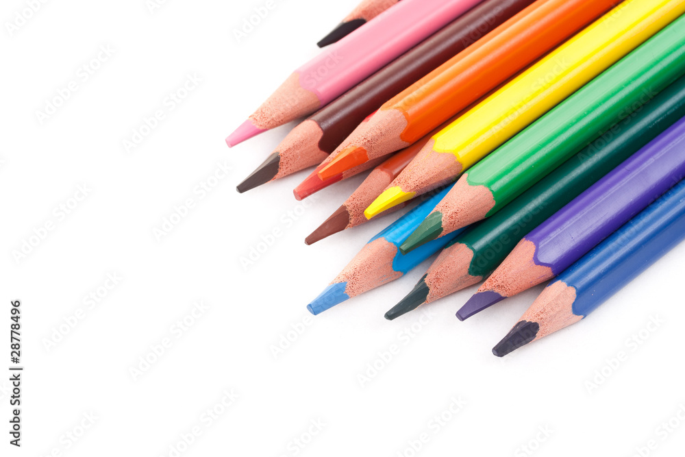 Triangular color pencils Triangular color pencils