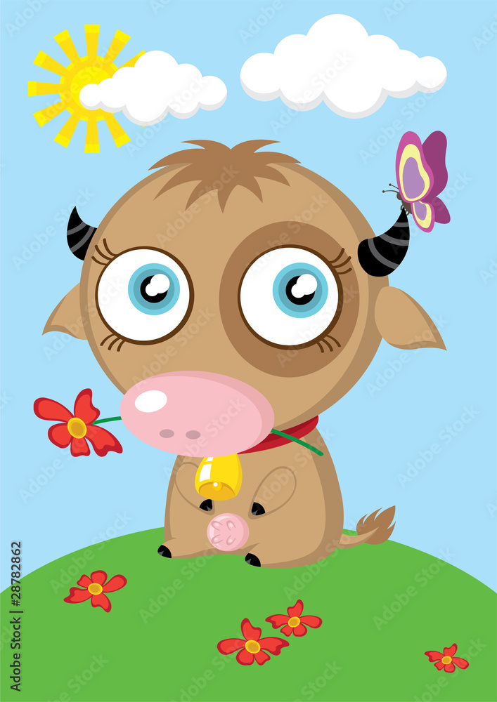 The funny cow The funny cow