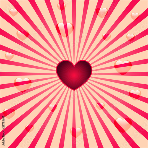 Heart background