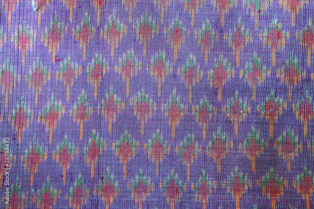 Fototapeta premium Thai silk background