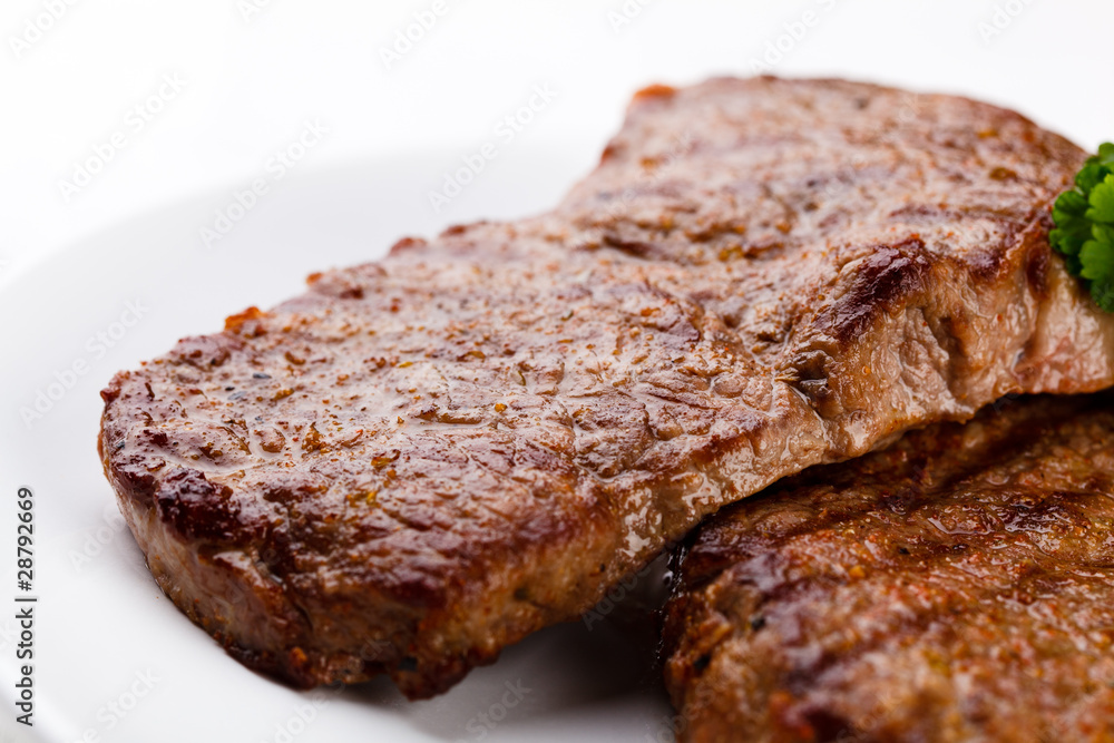 Grilled steaks Grilled steaks