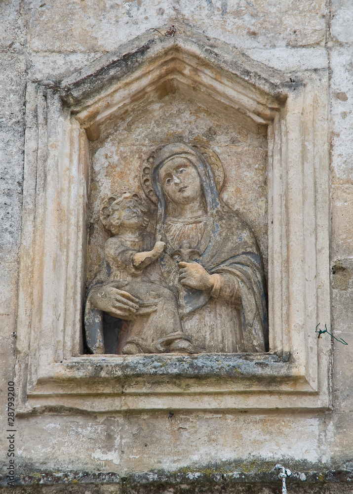 Madonna and Jesus.